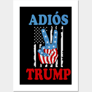 Adios Trump 2020 Posters and Art